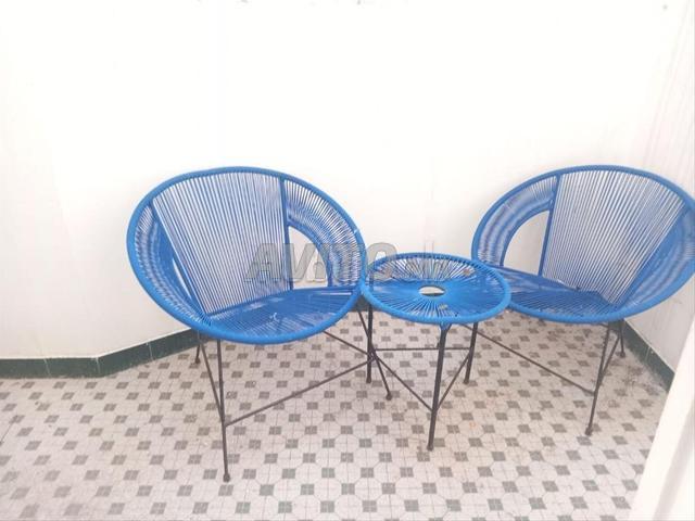 Studio meublé terrasse à louer 56 m² à Casablanca