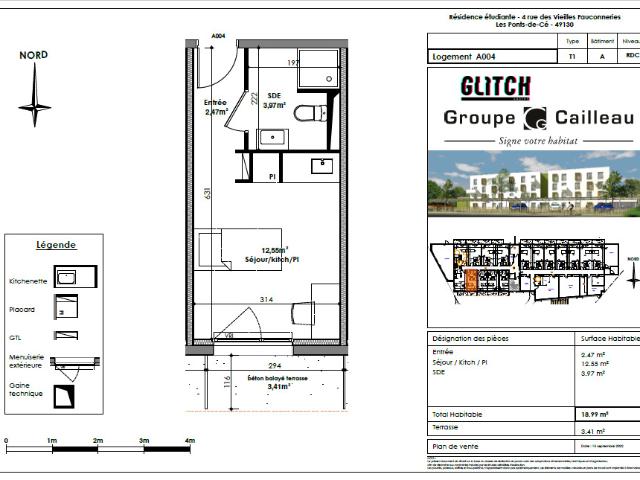 Studio Meublé Tout Confort | Résidence Étudiante avec Services STÜDYZ LES PONTS DE CE