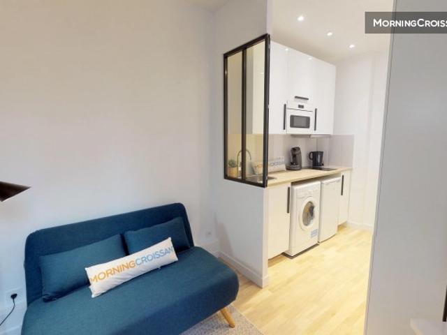 Studio meublé 14 m²