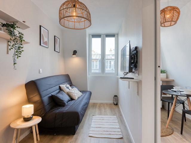 Studio meublé 14 m²