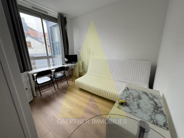 Studio meublé 14 m²