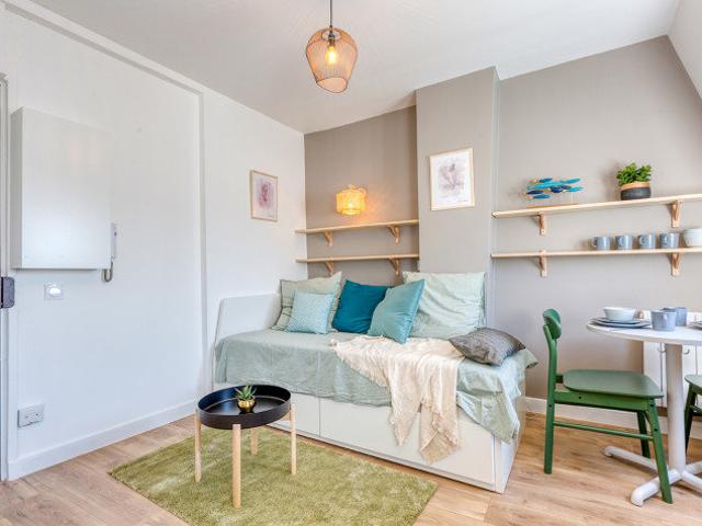 Studio meublé 14 m²