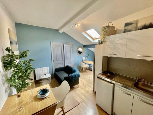 Studio meublé 15 m²
