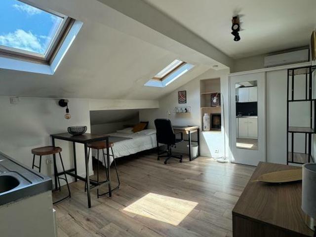 Studio meublé 15 m²