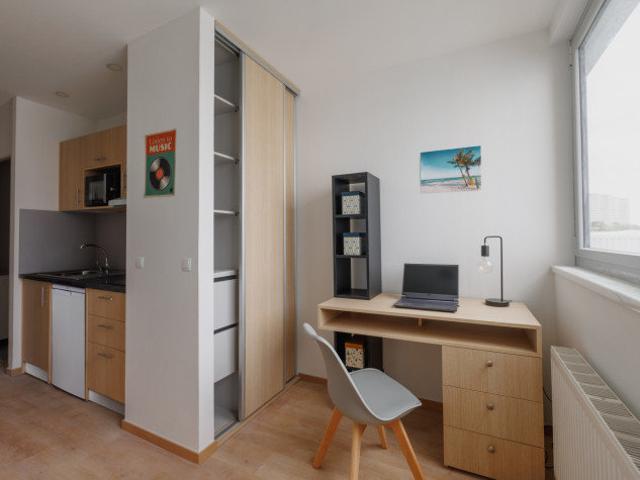 Studio meublé 16 m²