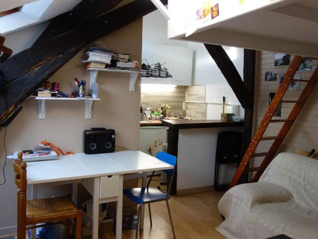 Studio meublé 16 m²