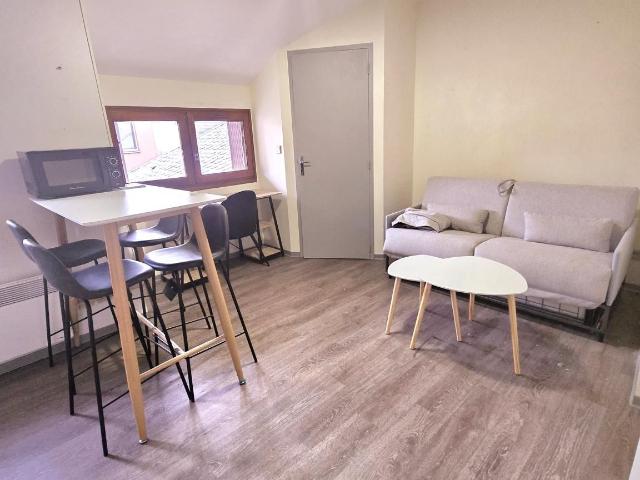 Studio meublé 16 m²
