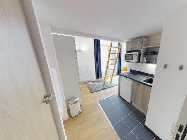 Studio meublé 16 m²