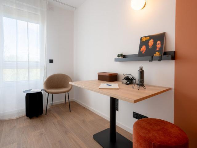 Studio meublé 16 m²
