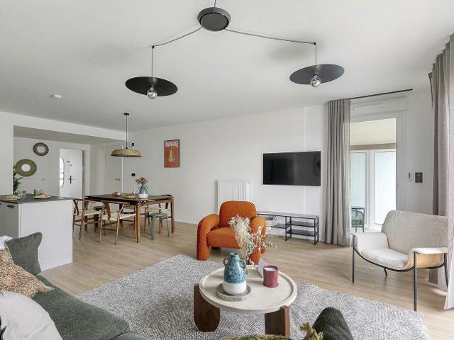 Studio meublé 17 m²