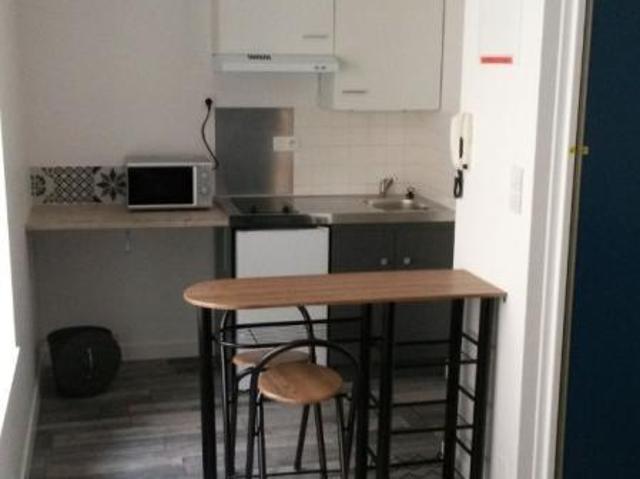 Studio meublé 17 m²