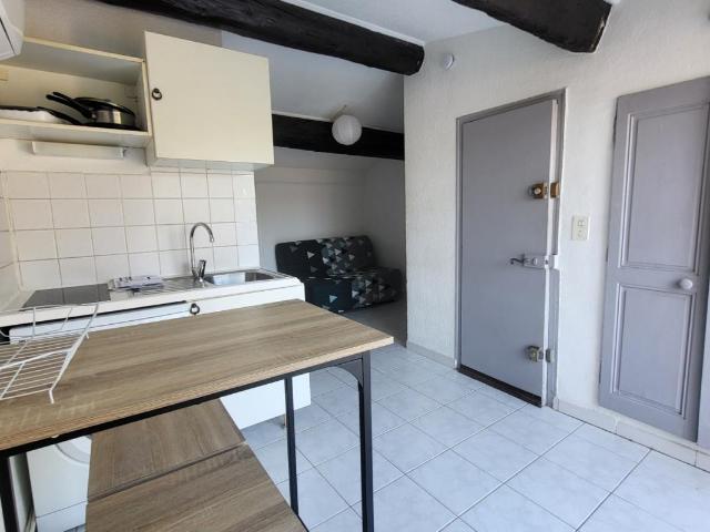 Studio meublé 17 m²