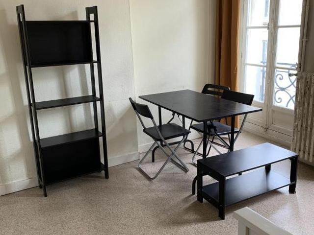 Studio meublé 17 m²