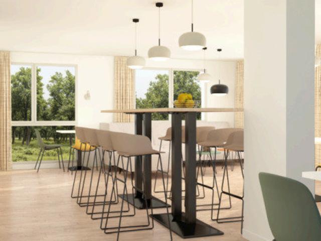 Studio meublé 17 m²