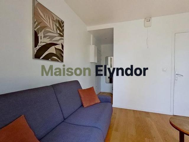 Studio meublé 17 m²