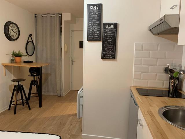 Studio meublé 17 m² – Cité des Congrès