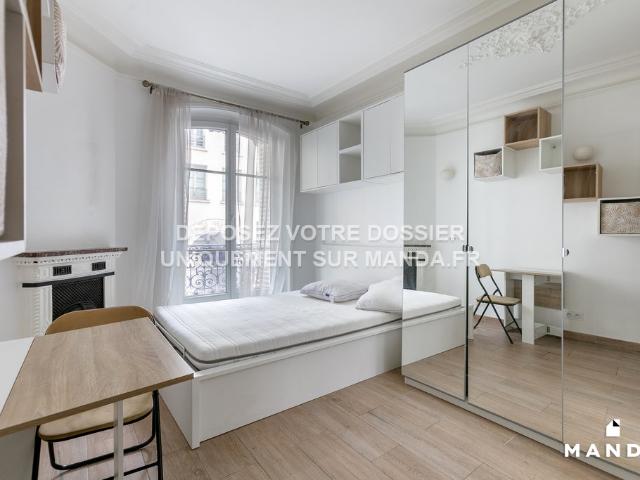 Studio meublé 18 m²