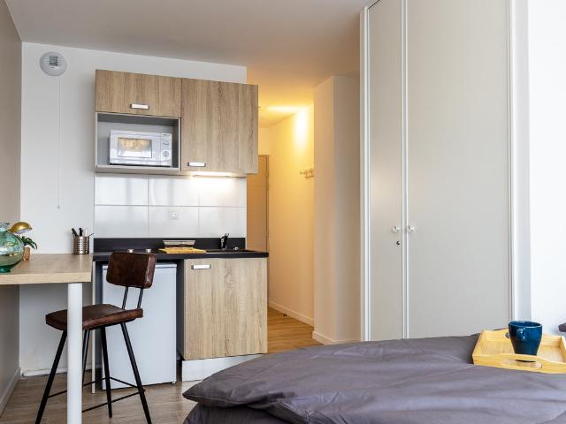 Studio meublé 18 m²