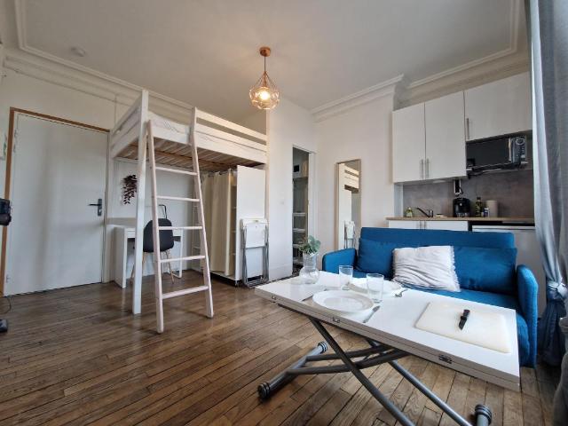 Studio meublé 19 m2 Rue Lesage