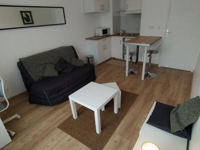 Studio meublé 19 m²