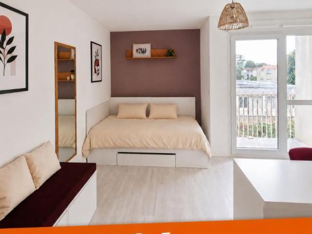 Studio meublé 19 m²
