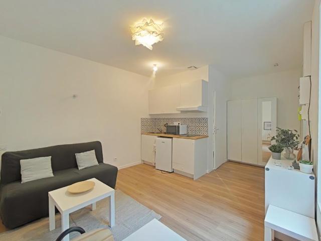 Studio meublé 19 m²