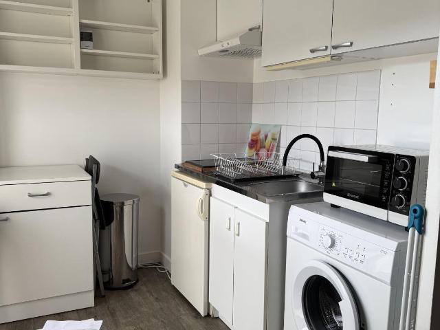 Studio meublé 19 m² avec balcon