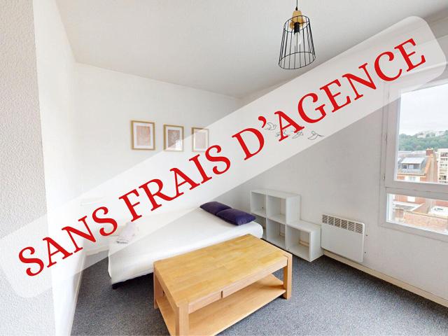 Studio meublé 19,34 m² Centre ville du Havre, à 5 min de Coty