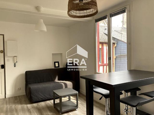 Studio meublé 19m² à Rouen centre rive droite