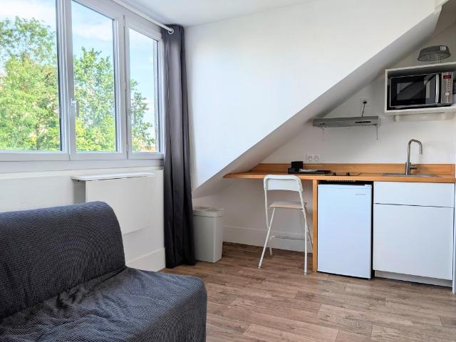 Studio meublé 13 m²