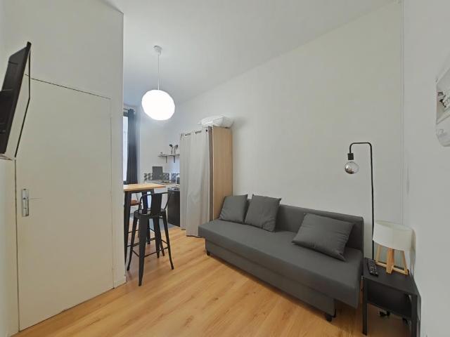 Studio meublé 13 m²