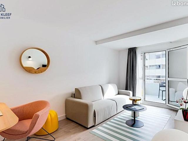 Studio meublé | 1p | 1ch | 28.53 m² | Divonne les Bains | Expo Sud | Balcon