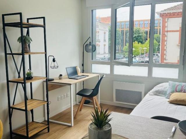 Studio meublé 24 m²