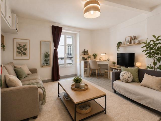 STUDIO MEUBLÉ 25 m2 NOGENT SUR MARNE AUX PORTES DE PARIS IDÉAL INVESTISSEUR