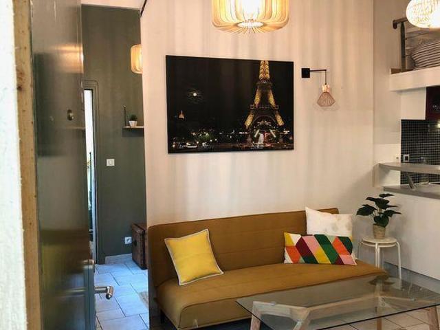 Studio meublé 25m2 RDC avec mezzanine