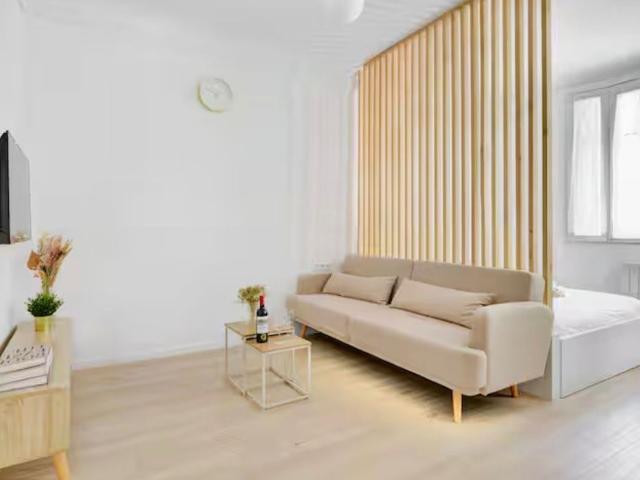 Studio meublé 26m²
