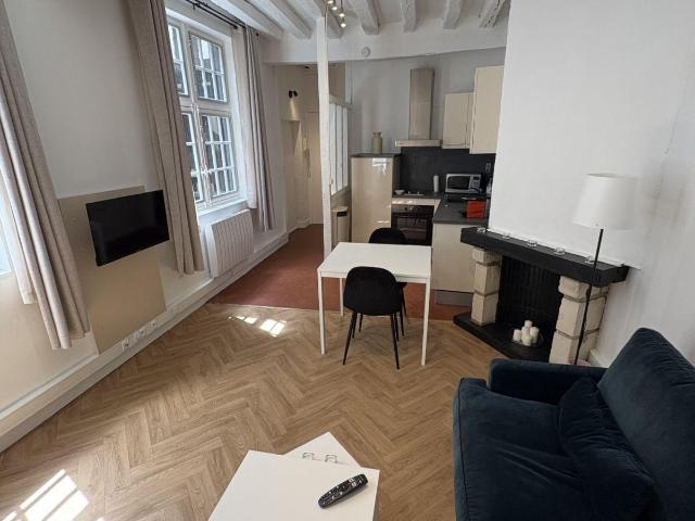 Studio meublé 28 m² – 140 Rue Eau de Robec, Rouen