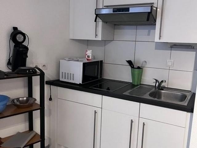 Studio meublé 29 m²