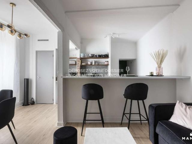 Studio meublé 29 m²