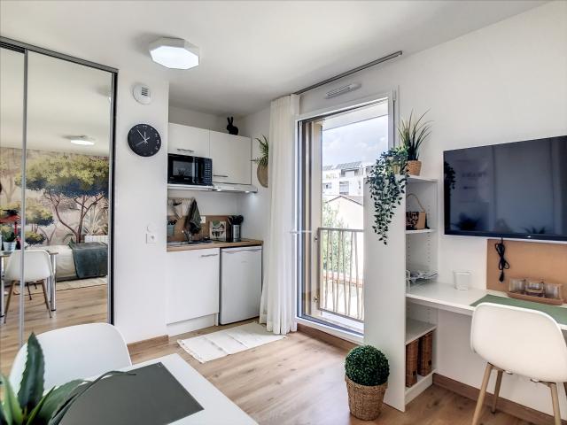 STUDIO MEUBLE – 20 m2 – 69007 LYON