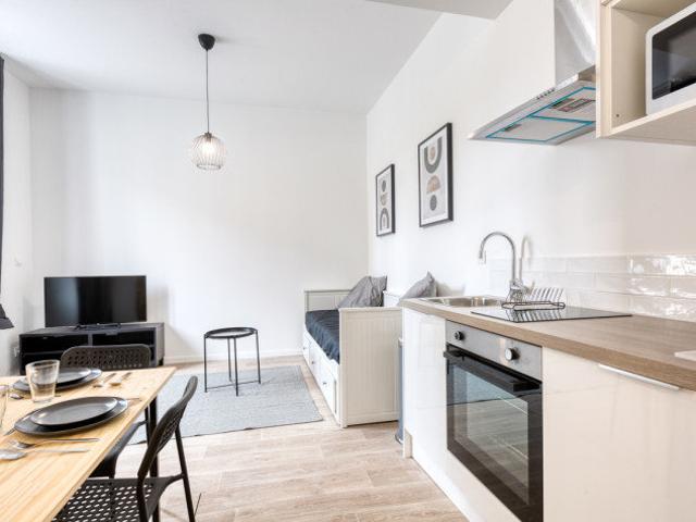 Studio meublé 21 m²