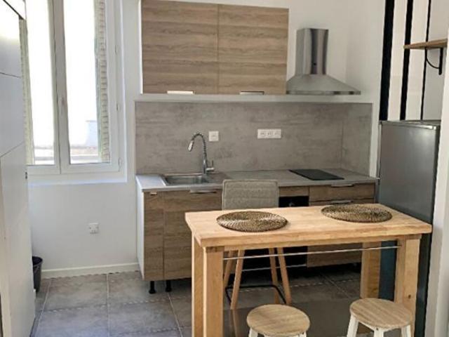 Studio meublé 21 m²