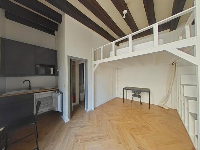 Studio meublé 21 m²
