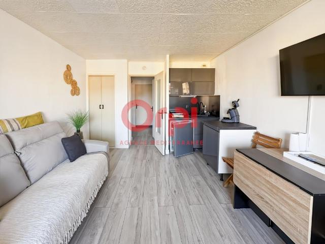 Studio meublé 21 m²