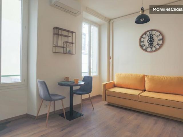 Studio meublé 21 m²