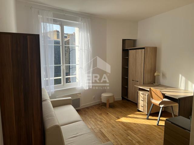 Studio meublé 21.51m² Rennes centre historique entièrement rénové