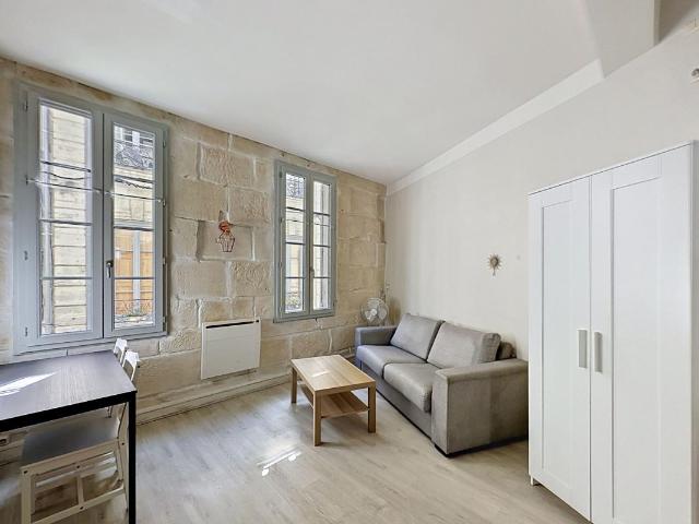 Studio meublé 22 m²