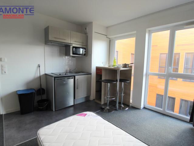 Studio meublé 22 m²