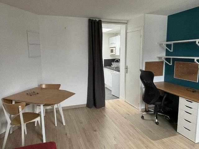 Studio meublé 22 m²