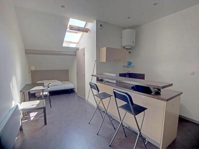 Studio meublé 22 m²